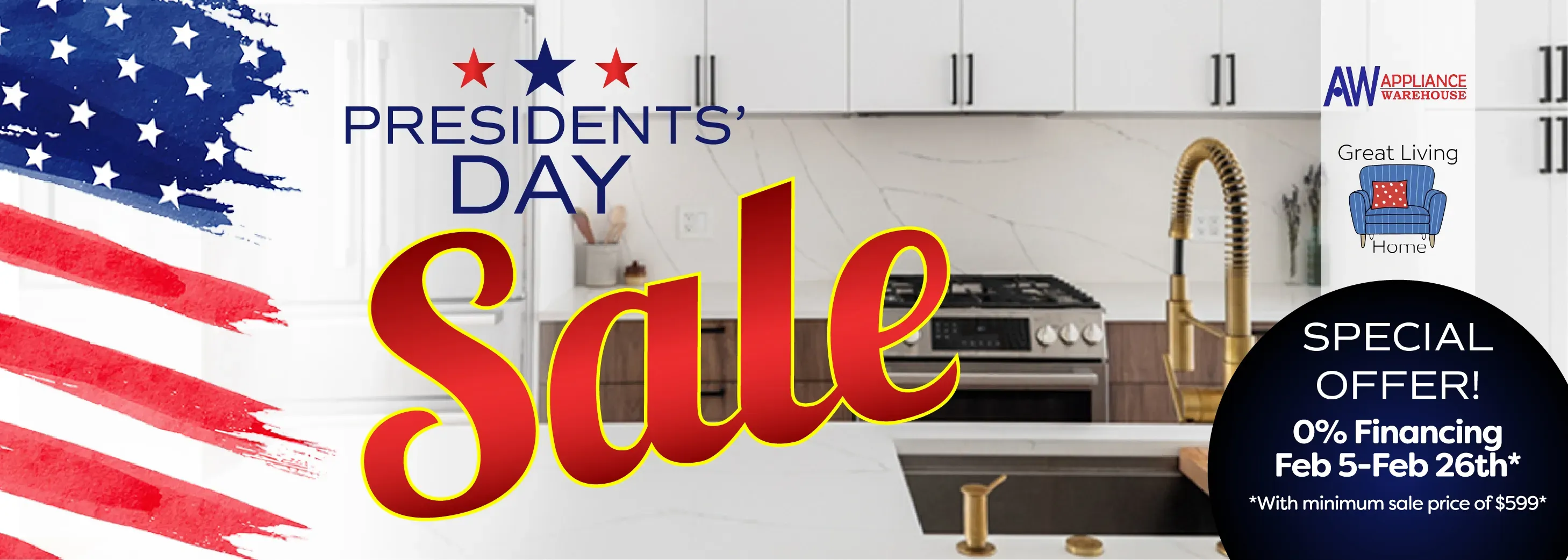 Presidents' Day Sale!